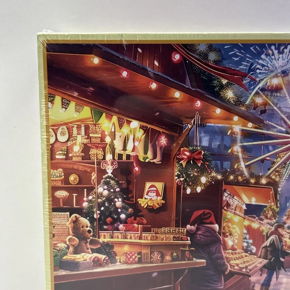 Christmas Advent Calendar Jigsaw Puzzle 1008 Pieces 27.5x19.7 Inch